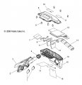 Polaris Snowmobile Plate Divider Assembly Genuine Oem Part Qty 1
