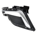 Fog Light Cover Front Driver Side For Hyundai Sonata 2015 2016 2017 Textured Black Standard With Daytime Running Hy1038187 