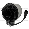 4 Round 14 Led With Glare Shield Stainless And Mounting Kits Fit Universal Various Other Truck Car
