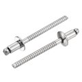 50pcs 5 32 X1 4 304 Stainless Steel Dome-head Blind Rivets Open-end Type For Diy Sheet Metal Automotive Repairs Furniture Boat 