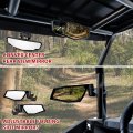 Sautvs Side Mirrors Rearview Kit For Polaris Rzr Xp 1000 2024 Folding Center Convex Rear View Mirror 4 Ultimate Sport Premium