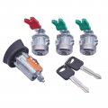 Ignition Switch Lock Cylinder 3 Door With 2 Keys Lc6177 Dl5885 597638 Replacement For Ford F-250 F-350 