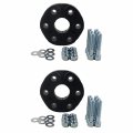 Geluoxi 2pcs Drive Shaft Flex Disc Joint With Bolts Replacement For Mercedes Sl R129 W202 W210 S202 Slk R170 W220 C208 C209 