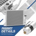 Auto Dynasty Air Conditioning A C Condenser For 2017 2018 2019 Nissan Sentra Aluminum Ac Replacement Dpi 30096 Ni3030182