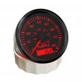 Eling 85mm Gps Speedometer 0-80 Mph Speed Gauge Kit With Backlight For Jet Ski Ships Sailboat 9-32v Black Nickel Stainless