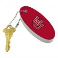 Graphics More University Of Utah Logo Floating Keychain Oval Foam Fishing Boat Buoy Key Float