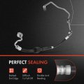 A-premium Power Steering Pressure Hose Line Assembly Compatible With Kia Sorento 2011-2013 Hyundai Santa Fe 2010-2012 2 4l To