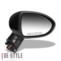 Ki1321187 Factory Style Passenger Right Side Mirror Manual Folding Power Adjust Heated Glass Compatible With Rio 14-17 Paint To