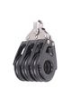 Nautos 92034-organic Line-triple Fixed 57 Mm Sheave Diameter-aluminum Composite For Less Friction And High Resistance Sailboat 