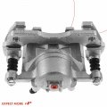 A-premium Disc Brake Caliper Assembly With Bracket Compatible Select Suzuki Models Aerio 2006-2007 L4 2 3l Front Right