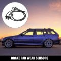 X Autohaux 2pcs Car Rear Brake Pad Wear Sensor 2 Pins For Jaguar F-pace 2017-2018 T4a3216