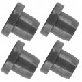 Caltric Rear Suspension X-short Bushings Compatible With Polaris Hawkeye 300 2x4 2007-2011