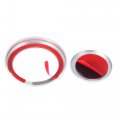 X Autohaux Car Engine Start Stop Button Cap With Ring Kit For Bmw 1 2 3 4 Series X1 X2 Silver Tone