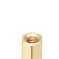 Uxcell 30pcs M3 12 6mm Female Male Thread Brass Hex Standoff Spacer Screws Pcb Pillar