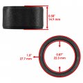 Caltric Rear Swing Arm Solid Bushing Compatible With Yamaha Yfz450v Bill Balance Edition 2006-2007