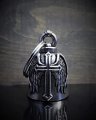 Bravo Bells Cross Wing Motorcycle Biker Ride Bell Or Key Chain For Good Luck On The Road
