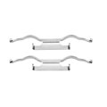 Disc Brake Hardware Set Front For Chrysler Town And Country 2001 2007 Alx Pau Df 340 56014 Cla1 Black Standard Replacement Part 