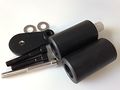 Motorcycle No Cut Frame Slider Protector For 2003-2005 Yamaha Yzf R6 2006-2009 R6s Black