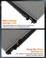 Ocpty Auto Parts Radiator Replacement For 2007-2008 Nissan Maxima 3 5l