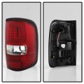 Acanii For New Led Light Tube Style 2004-2008 Ford F150 Lobo Tail Lights Brake Lamps