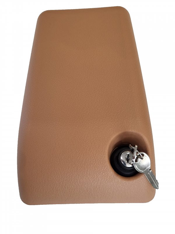 Yot Center Console Lid Includes Latch Lock With 2 Keys Camel