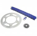 2005-2014 Fits Yamaha Tt-r230 230 Blue Non O Ring Chain Sprocket Silver 13 52 112l