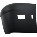 Rear Bumper End Ford Transit Connect 2010 2011 2012 2013 Passenger Side Textured Black Plastic For Xl Model Van Wagon 