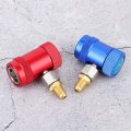 Brass Quick Couplers Air Conditioner Service Port Adapter Kit Durable Connectors For R1234yf Refrigerants Suitable Ac Charging 