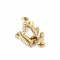 Uxcella 38mm Long Brass Door Latch Sliding Lock Barrel Bolt Gold Tone