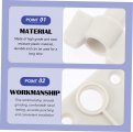 Generic 5 Sets Yacht Door Latch Boat Replacement Buckle Marine Pontoon Latches Safety Gate Latchs Lock Hinge Plastic Major