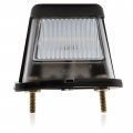 Maxxima Led License Plate Light 2 7 X 1 6 Black Housing 2-stud 
