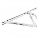 Uxcell 16-inch Hanging Casement Window Hinge 202 Stainless Steel