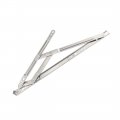 Uxcell 16-inch Hanging Casement Window Hinge 202 Stainless Steel