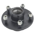 5 On Inch Trailer Hub Kit Rubber Dust Cap Replacement For 3500 Lbs Axle 