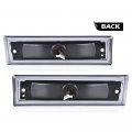 Smoke Lens Amber Led Front Side Marker Light For 81-91 Chevy C10 C20 C30 Gmc Gm2550115 Gm2551107