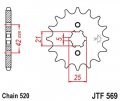 Compatible With Kawasaki 1987-96 Kx250 1987-04 Kx500 Jt High Carbon Steel 14t Front Sprocket