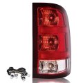 Right Tail Light Assembly For Gmc Sierra 1500 2500 3500hd 2007 2008 2009 2010 2011 2012 2014 Red Lens With Bulbs And Wiring 