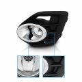 Amerilite For 2015-2017 Mitsubishi Lancer Bumper Lamps Fog Lights Glass Lens W Switch Bulb Passenger And Driver Side