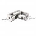 Uxcell 2 Pcs 2mm To 3mm Rotatable Universal Steering Shaft Coupler Motor Connector Joint Coupling L23xd9
