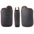 Teamwill Black 3 Button Leather Remote Key Fob Bag Cover Case For Toyota 4runner Tacoma Tundra 