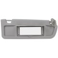 Passenger Side Sun Visor 83230-sna-a01ze For Honda Civic 2006 2007 2008 2009 2010 2011 Fits Vehicles Without Sunroof Warm Gray 
