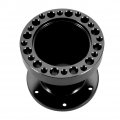 Senyar 3inch Universal Car Aluminium Steering Wheel Hub Spacer Adapter Kit Black