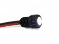 Oznium Brightest Light Bolt Flush Mount 12v Led For Bumper Grille Cars Interior Dash Ambient Lighting Motorcycle W Sleek 