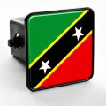 Trailer Hitch Cover Flag Of Saint Kitts Nevis 