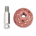Buffing Wheel Fydun Tire Repair Grinding Head 38mm Coarse Grit With Linking Rod Tungsten Alloy 70 Grid Tube Tools 38-40mm 1 49 