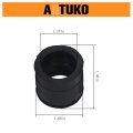 Antuko 4pcs Carburetor Intake Air Joint Boots Replacement For Cb500k Cb550k Cb550f 1971-1977 16211-323-000
