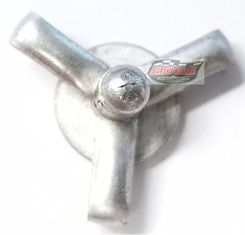 Racer S Speed Shop Orange 3 16 Large Head Tri-fold Exploding Aluminum Mandrel Pop Rivets 250 Pack