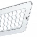 Kuafu Hood Air Intake Grille Compatible With 2004-2016 Volvo Vnl Trucks Replacement For 85104902 85104903 Vent Mesh Side Driver