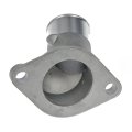 Engine Coolant Thermostat Housing For Gmc K1500 K2500 K3500 1990 To 1995 Metal Natural Finish 60 Degrees Neck Angle 0 313 In 
