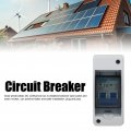 Circuit Breaker 1000v Overload Protection Remote Communication Solar Panel Dc Disconnect Switch With Transparent Cover For Off